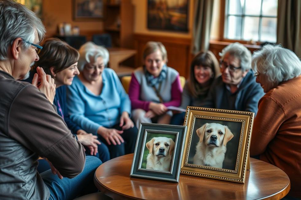 Encontrando Apoio e Construindo Novos Caminhos Após a Perda do Cão Idoso