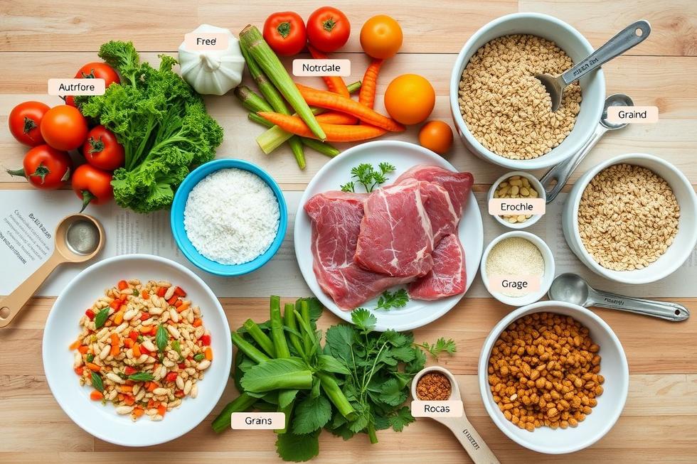 Como Montar uma Dieta Natural Segura e Equilibrada para Cães Idosos