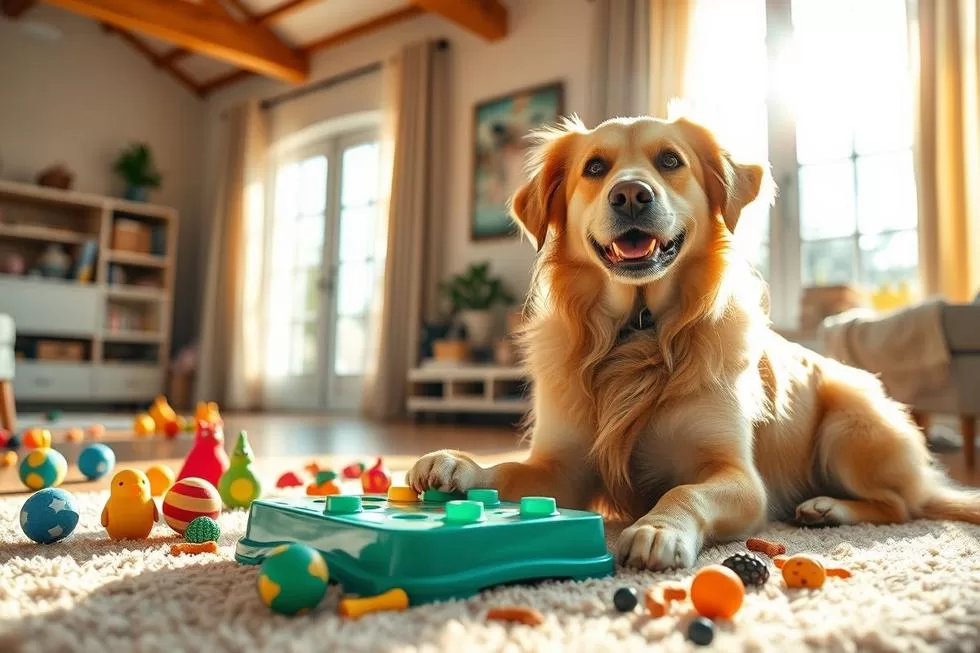 O Importante Papel do Estímulo Mental na Vida do Seu Cão Idoso