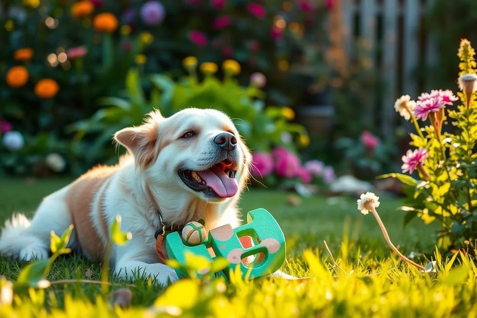 Brinquedos e Estímulos Mentais para Cães Idosos