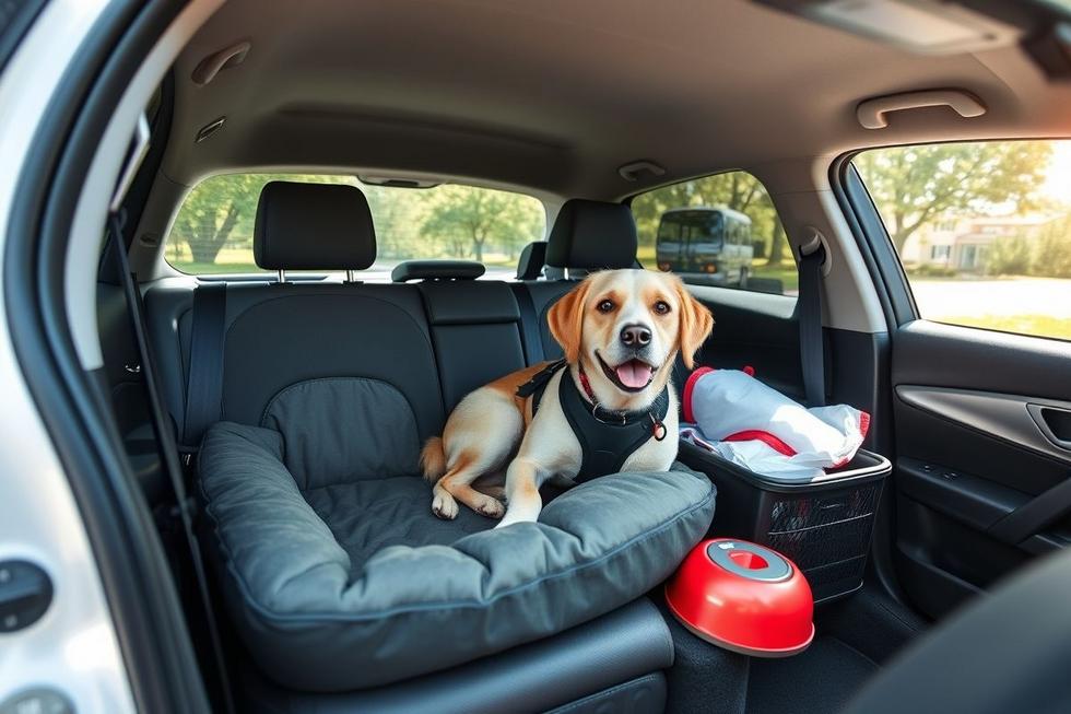 Preparação Essencial para uma Viagem Confortável com Cão Idoso
