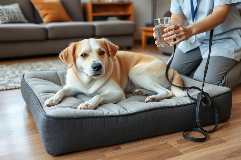 Como Agir e Melhorar o Conforto do Seu Cão Idoso que Está com Dor