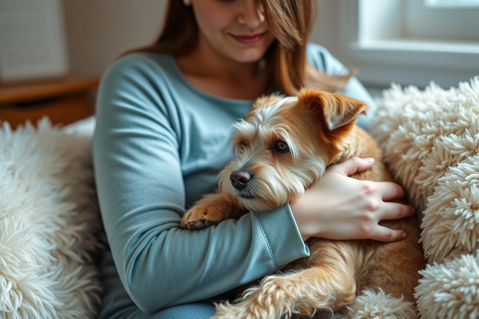 Estratégias para Acalmar Seu Cão Durante Momentos Estressantes