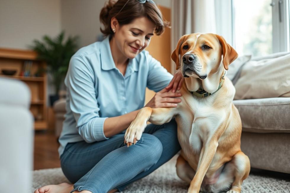 Massagem Terapêutica para Cães Idosos como Aliada Contra a Artrose
