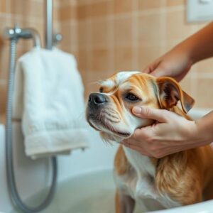 Como Dar Banho em Cão Idoso com Segurança e Menos Estresse