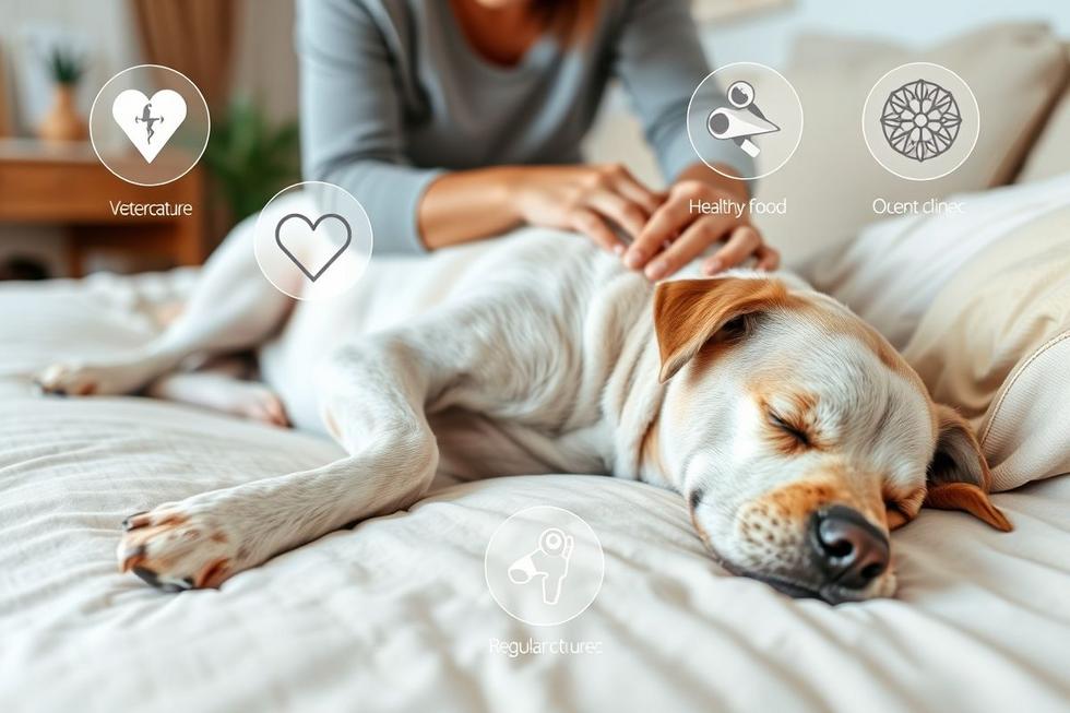 Cuidados e Acompanhamento Preventivo para Cães Idosos com Caroços