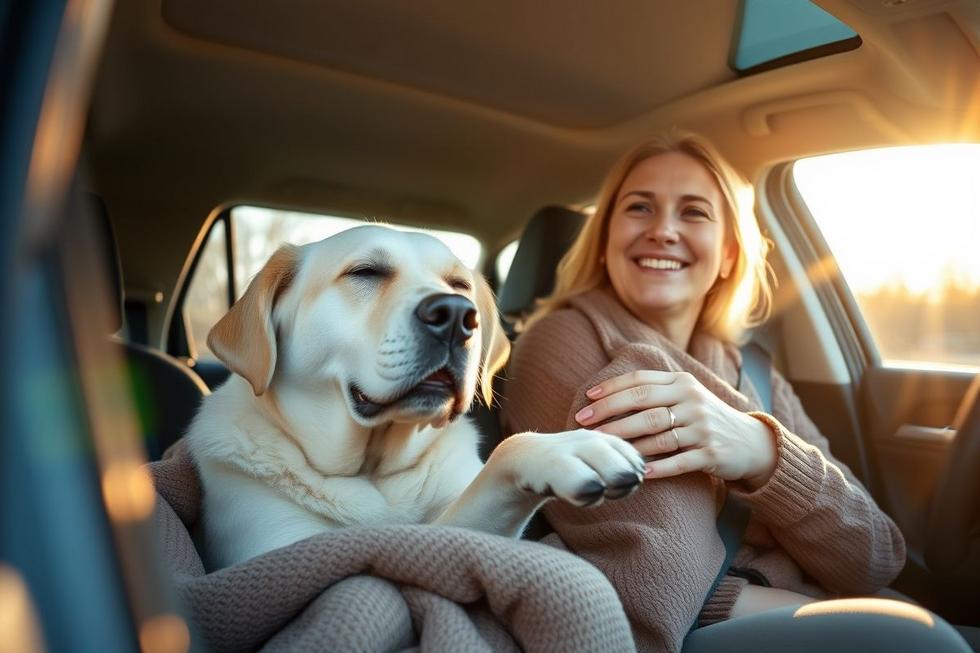 Viajando de Carro com Cão Idoso Dicas Essenciais para Segurança e Conforto