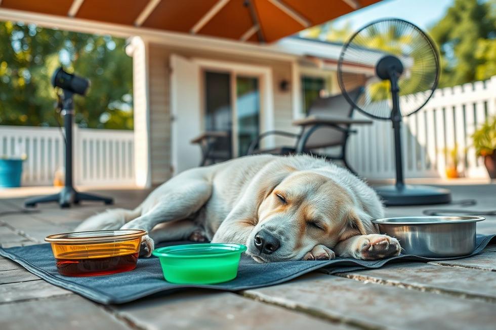 Estratégias para Manter Seu Cão Idoso Fresco e Seguro em Dias de Calor
