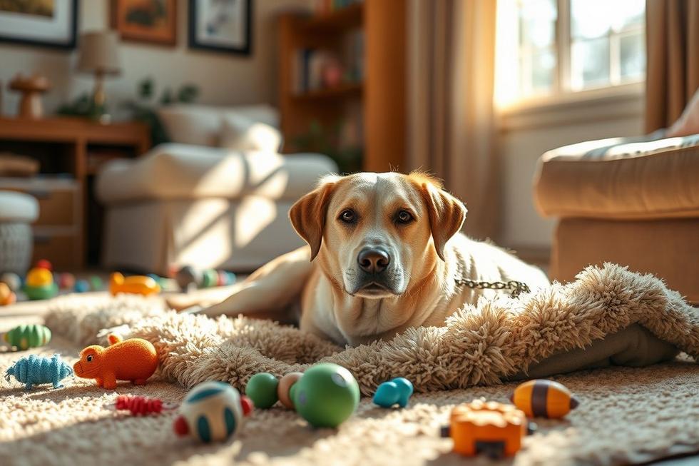 Por Que o Enriquecimento Ambiental é Essencial para Cães Idosos