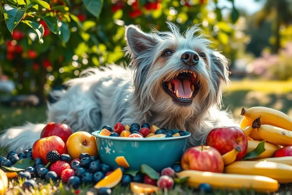 Por que as Frutas São Importantes na Dieta dos Cães Idosos?
