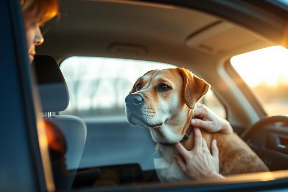 Desafios e Cuidados Especiais ao Viajar com um Cão Idoso