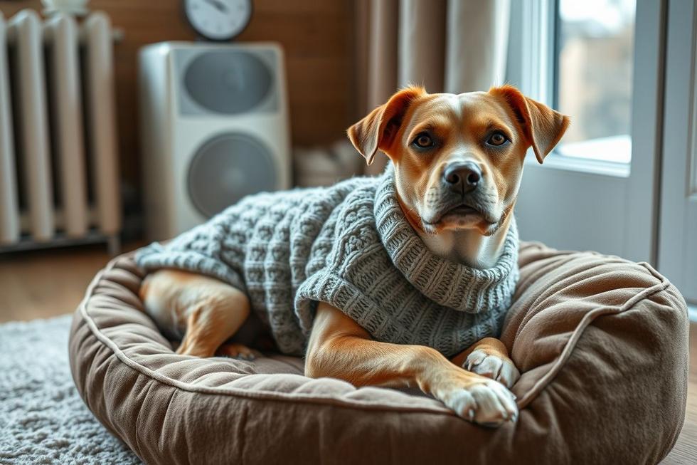 Como Proteger Seu Cão Idoso do Frio Excessivo Passo a Passo
