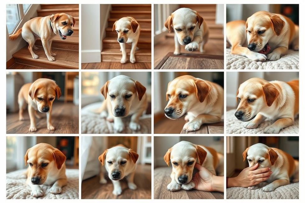 12 Sinais Sutis que Indicam que Seu Cão Idoso Pode Estar com Dor