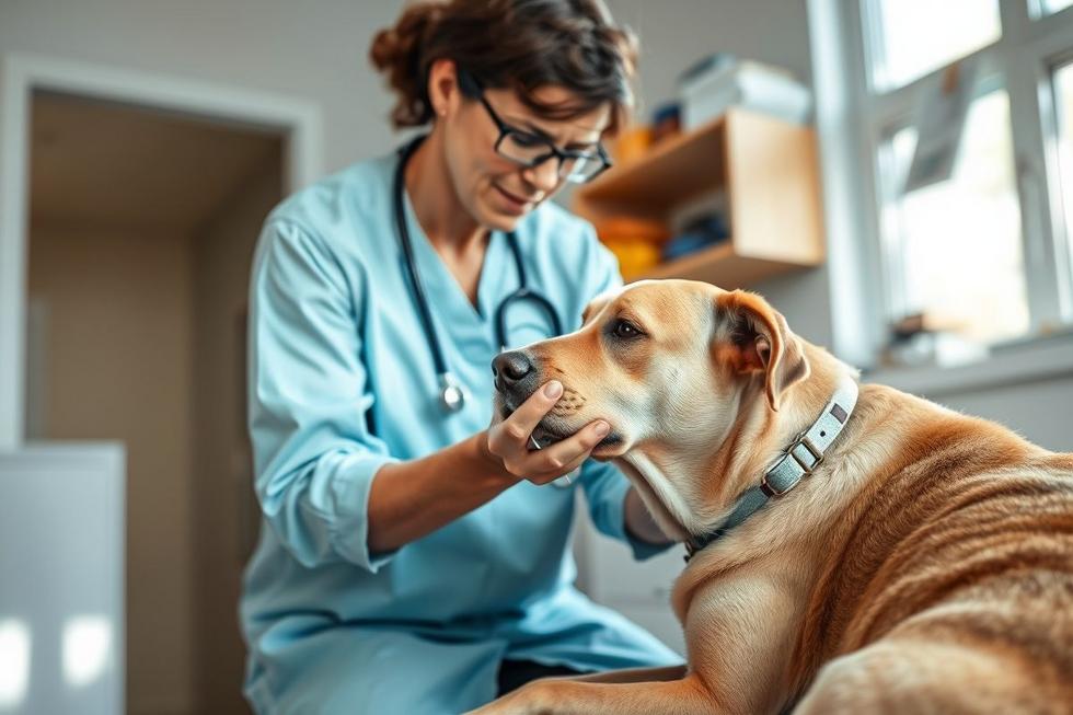 Sinais de que a Qualidade de Vida do seu Cão Idoso Está Comprometida