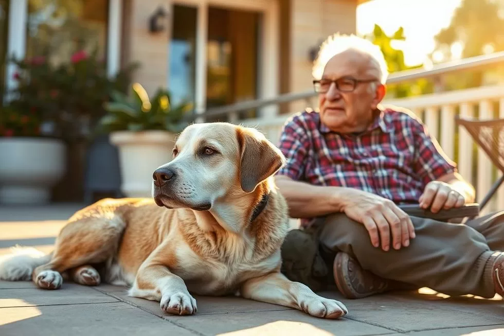 Entendendo os Desafios da Velhice Canina e Humana