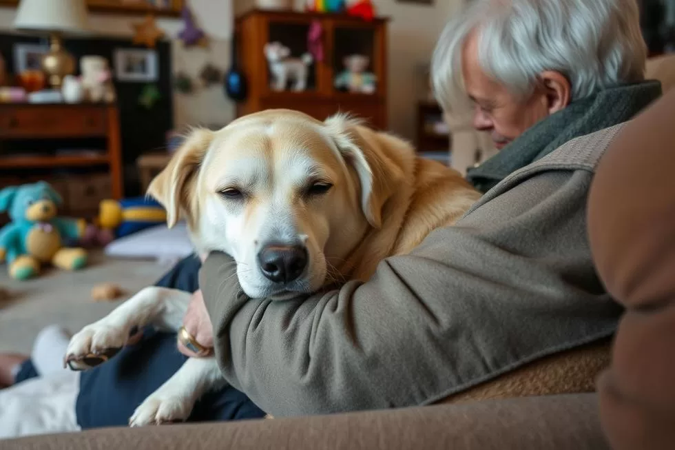 Estratégias para Superar o Luto e Apoiar seu Cão Idoso