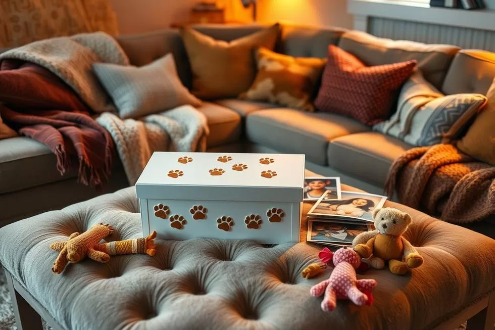 Por Que Criar uma Caixa de Memórias para Seu Pet