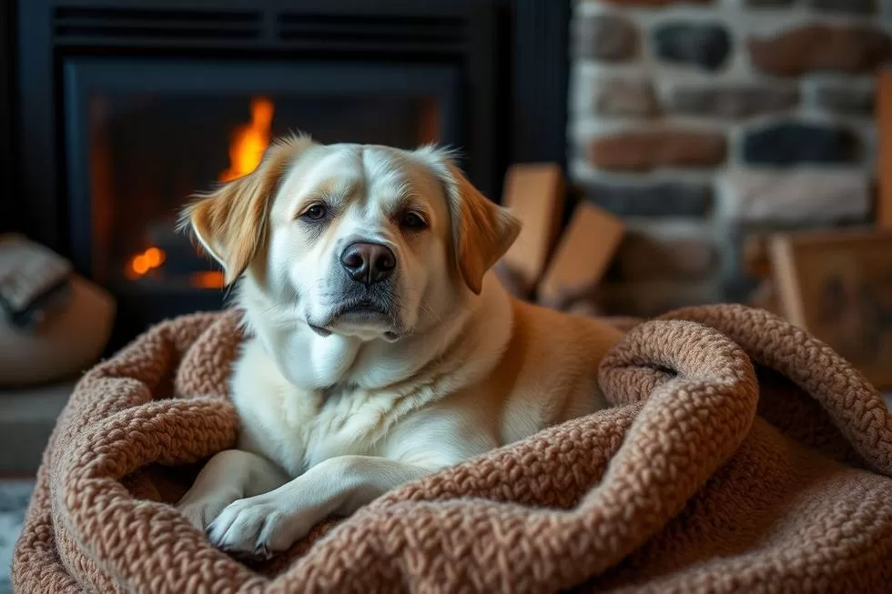Entendendo as Necessidades dos Cães Idosos Durante o Inverno