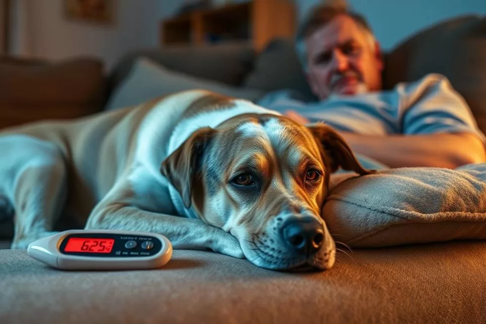 Entendendo a Febre em Cães Idosos