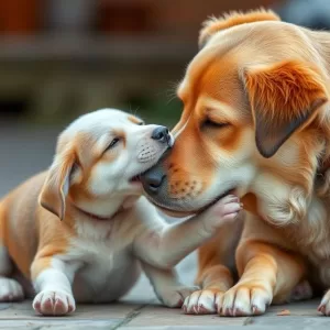 Cães em Harmonia: Como Fazer Seu Cão Idoso e o Cão Jovem Conviverem com Amor