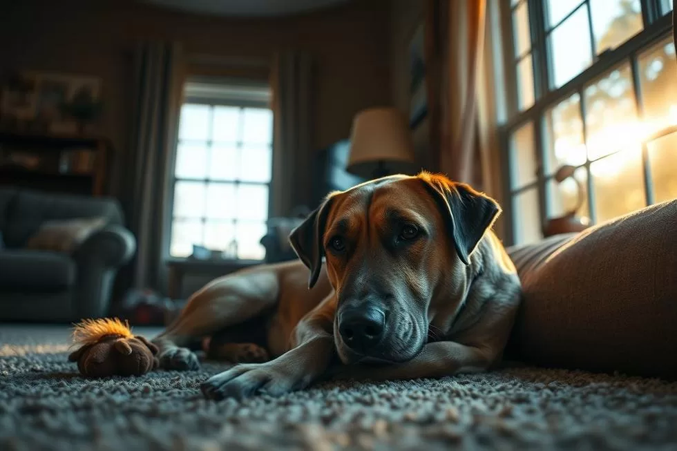 Sinais de Depressão em Cães Idosos