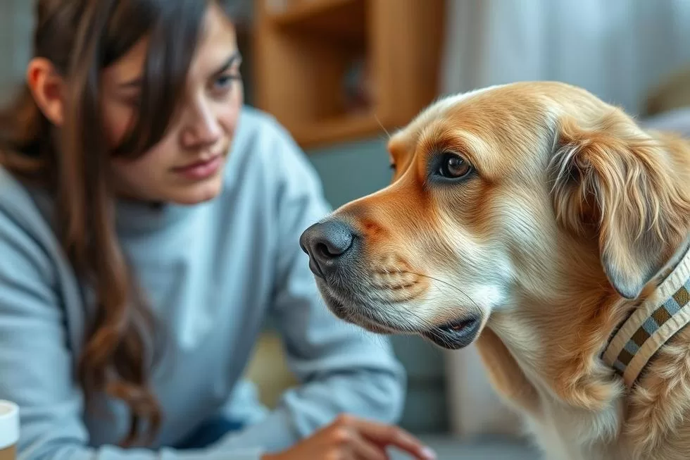 Sinais de Engasgo em Cães Idosos