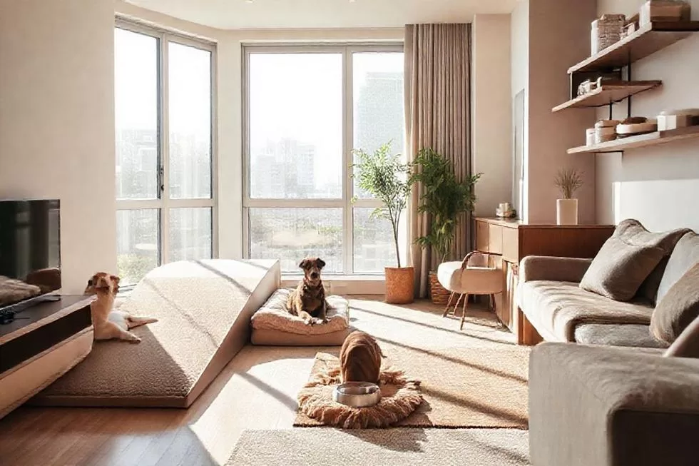 Adaptações no Espaço: Criando um Ambiente Amigo do Cão Idoso