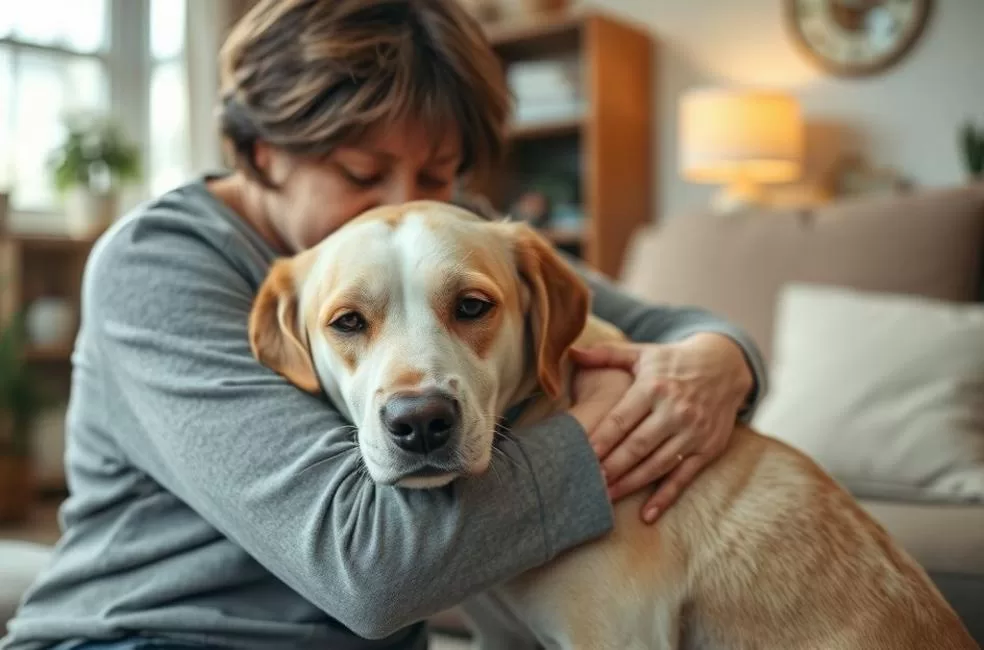 Como Ajudar Seu Cão Durante o Luto