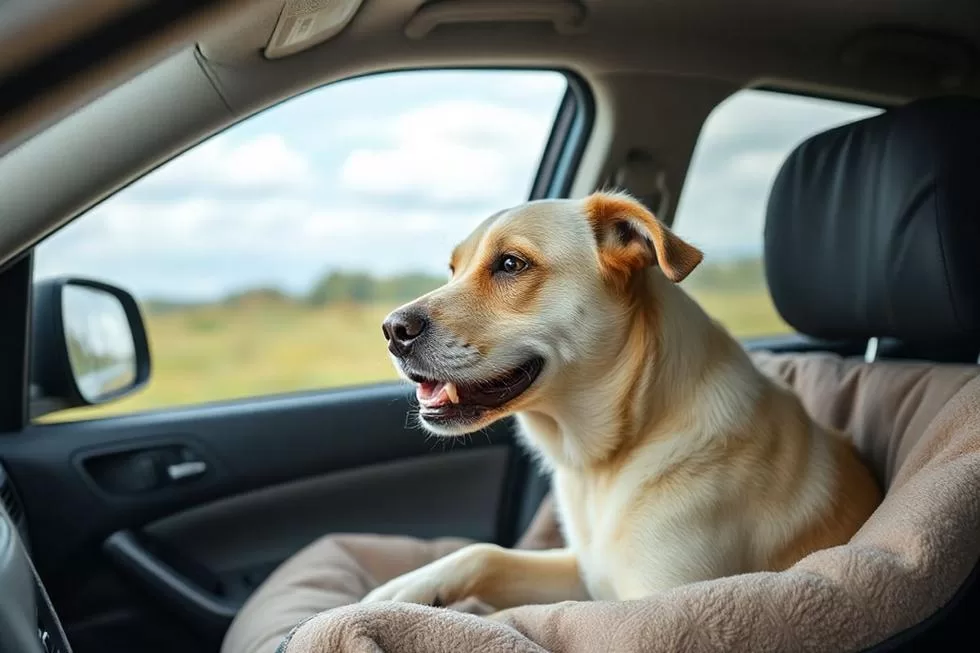 Durante a Viagem: Como Manter o Conforto do Seu Cão