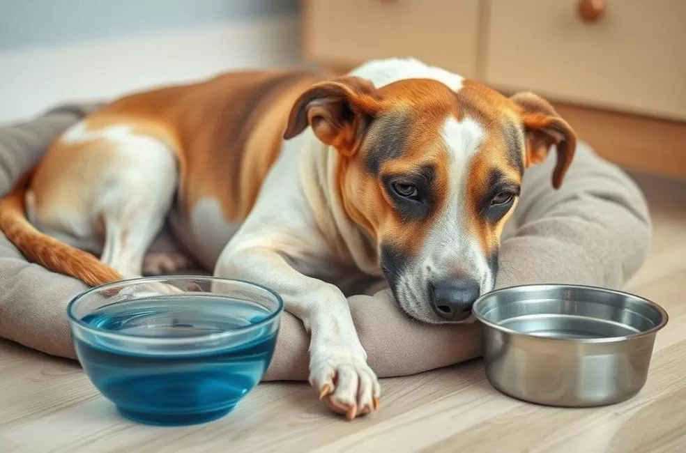 Entendendo a Desidratação em Cães Idosos