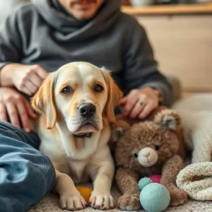 Cão Idoso: Como Aliviar os Sintomas de Babar e Tremer com Carinho