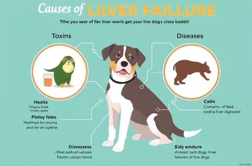 Causas Comuns da Insuficiência Hepática em Cães Idosos