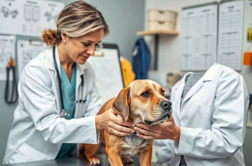 Consultando um Veterinário e Ajustando a Dieta