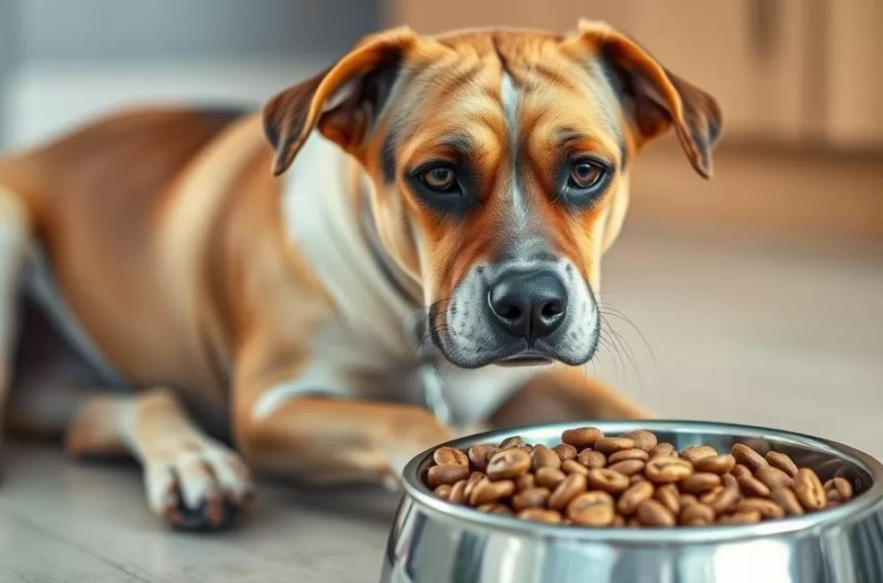 Sinais de Intolerância Alimentar em Cães Idosos