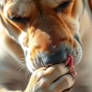 Lambe as Patas: Entenda o Comportamento Compulsivo em Cães Idosos