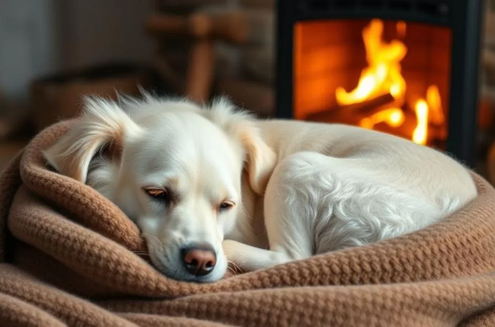 Entendendo as Necessidades dos Cães Idosos no Inverno