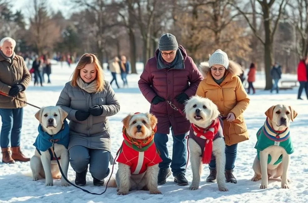 Sete Dicas Práticas para Cuidar do seu Cão Idoso no Inverno