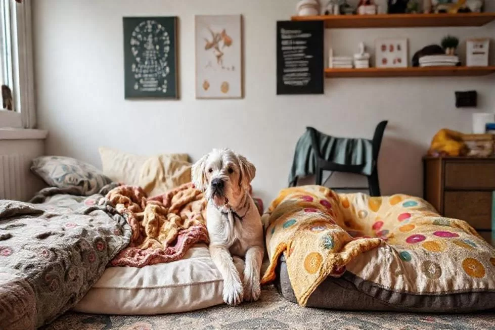Criação de um Ambiente Acolhedor para seu Cão Idoso Surdo