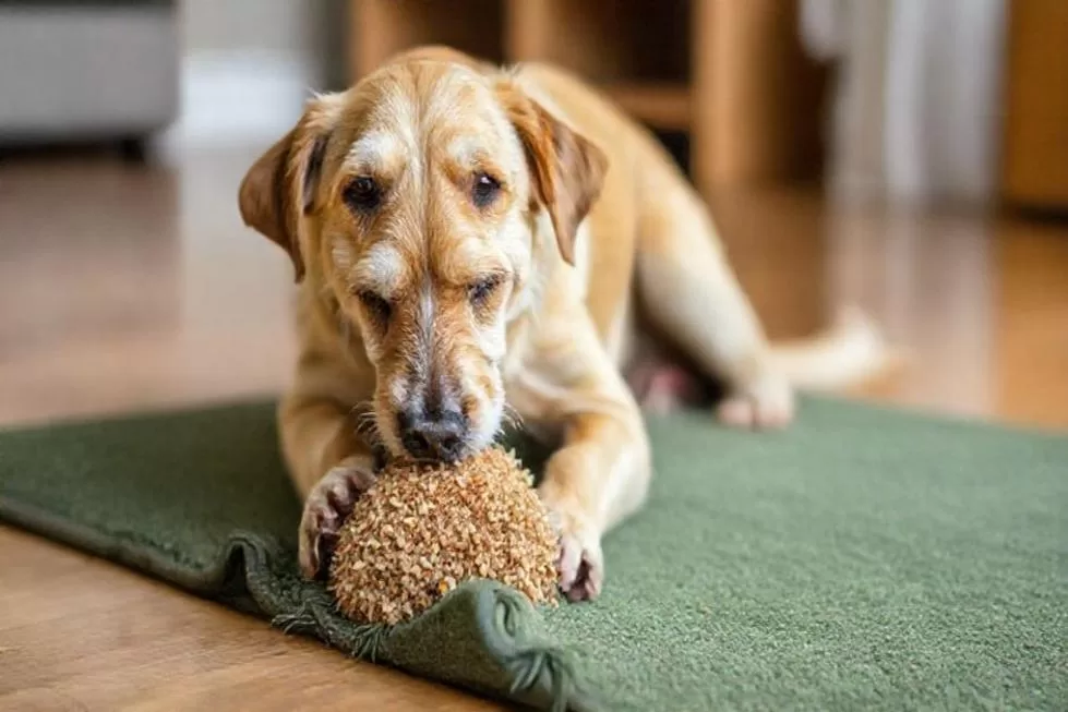 Benefícios do Snuffle Mat para Cães Seniores