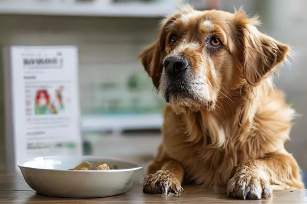Compreendendo as Dificuldades Alimentares de Cães Idosos