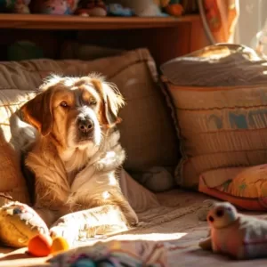 Como Ajudar Seu Cão Idoso a Superar Ansiedade e Tédio em Casa